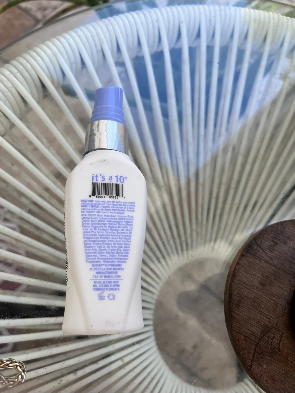 Scalp Restore Miracle Scalp Leave-In Spray - Lavender/White it’s a 10